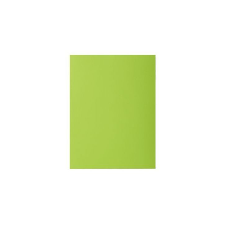 Paquet de 100 chemises 210 g ROCK"S 220 format 24x32 cm vert 210013E ROCK'S EXACOMPTA