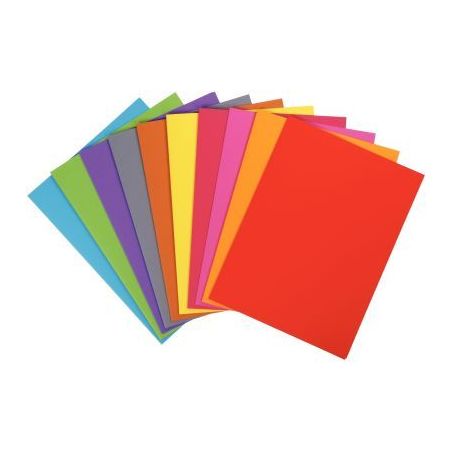 Achetez Paquet de 100 chemises 210 g ROCK"S 220v format 24x32 cm coloris assortis 210001E ROCK'S EXA..