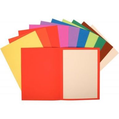 Achetez Paquet de 100 chemises FLASH en carte recyclée 220g, coloris assortis 160001E EXACOMPTA pas..