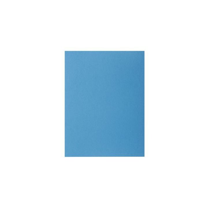 Paquet de 100 chemises 210 g ROCK"S 220 format 24x32 cm bleu 210019E ROCK'S EXACOMPTA