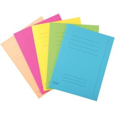 Achetez Paquet de 50 chemises pré-imprimées FOREVER 220g, format 24x32 cm, couleurs assorties 4350..