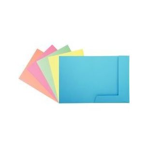 Achetez Paquet de 50 chemises 2 rabats Super 210g, format 24x32 cm, coloris pastel assortis 332000E ..