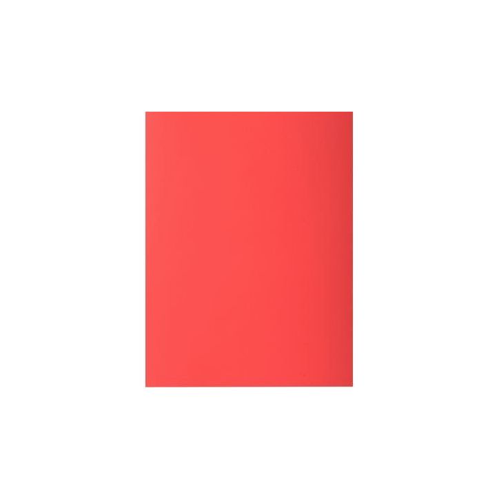 Paquet de 50 chemises 2 rabats 210g ROCK"S 220 format 24x32 cm rouge 216012E ROCK'S EXACOMPTA
