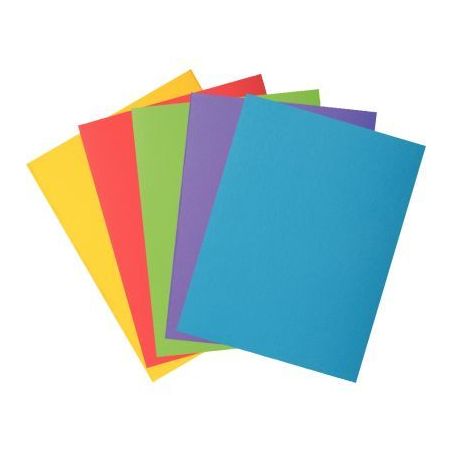 Achetez Paquet de 50 chemises ROCK"S 1 rabat latéral 210g 24x32 cm couleurs assorties 218000E ROCK'..