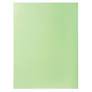 Achetez Paquet de 50 chemises 2 rabats 210g format 24x32 cm Vert clair 332004E SUPER EXACOMPTA pas c..
