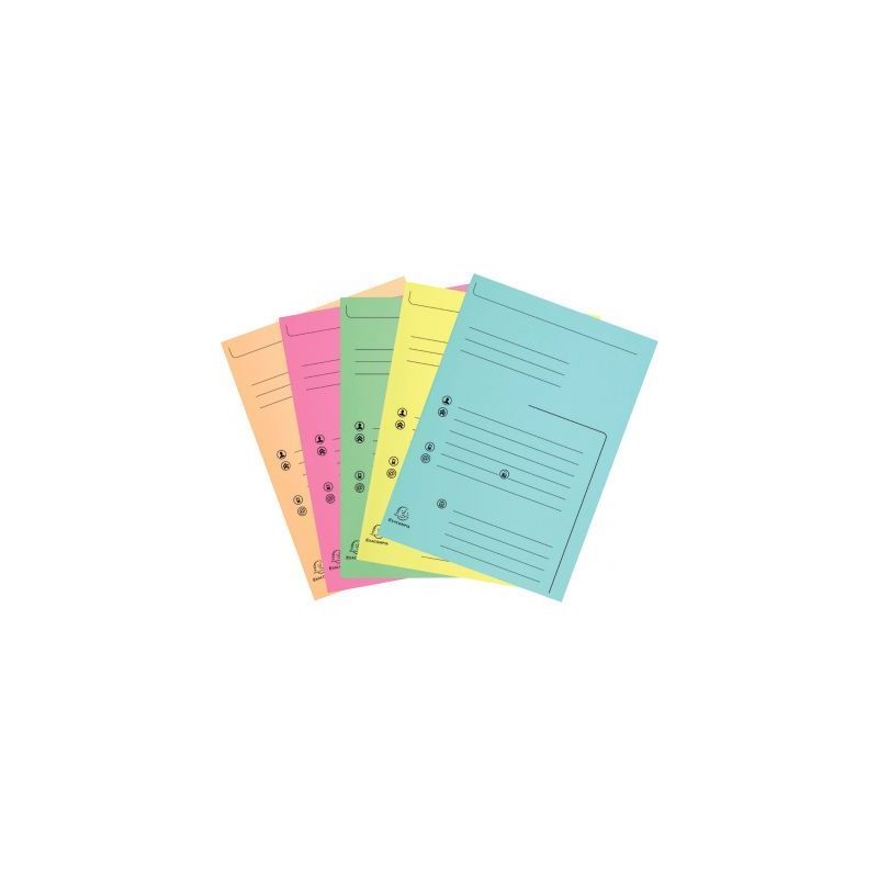Achetez Paquet de 25 chemises imprimées 210g avec 2 rabats, format 24x32 cm 334000E SUPER EXACOMPTA.. Achetez Paquet de 25 chemises imprimées 210g avec 2 rabats, format 24x32 cm 334000E SUPER EXACOMPTA..