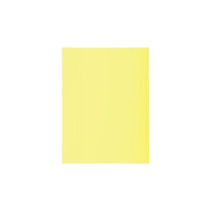 Paquet de 50 chemises 2 rabats 210g format 24x32 cm Jaune canari 332005E SUPER EXACOMPTA