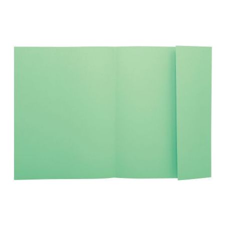 Achetez Paquet de 100 chemises 1 rabat 160g 24x32 cm vert clair 348004E SUPER EXACOMPTA pas cher sur..