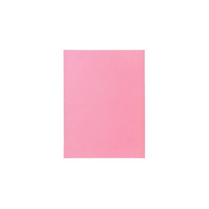 Paquet de 50 chemises 2 rabats 210g format 24x32 cm rose 332003E SUPER EXACOMPTA