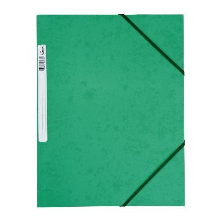 Achetez Chemise 3 rabats à élastiques + étiquette de dos coloris vert carte grainée 5/10e 450g f..