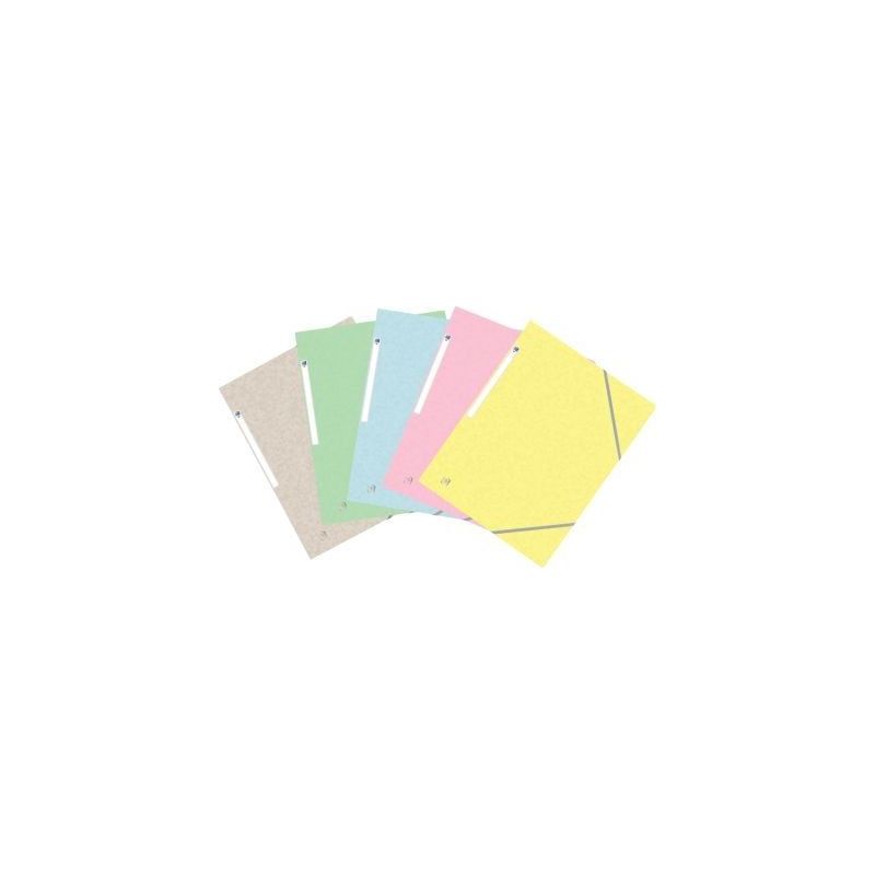 Achetez Paquet de 5 chemises 3 rabats à élastiques TOP FILE+ en carte lustrée 4/10e 390g, coloris.. Achetez Paquet de 5 chemises 3 rabats à élastiques TOP FILE+ en carte lustrée 4/10e 390g, coloris..