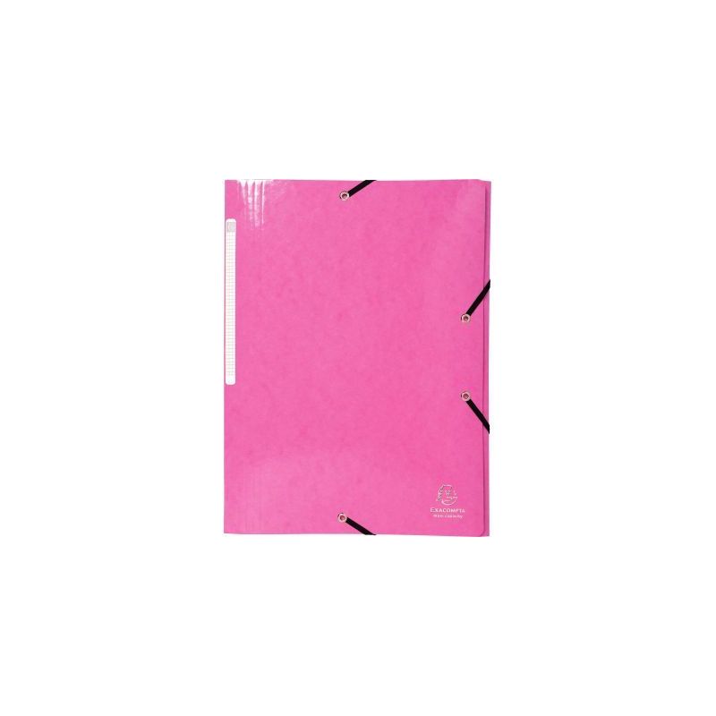 Achetez Chemise 3 rabats à élastiques en carte lustrée 425g, rose 55824E IDERAMA EXACOMPTA pas ch.. Achetez Chemise 3 rabats à élastiques en carte lustrée 425g, rose 55824E IDERAMA EXACOMPTA pas ch..