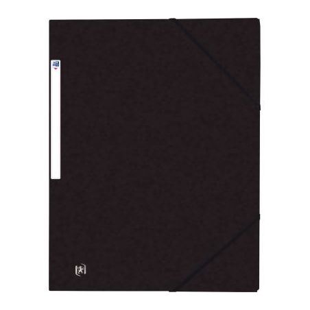 Achetez Chemise 3 rabats à élastiques TOP FILE+ en carte lustrée 4/10e 390g, noir 400114334 TOP F..