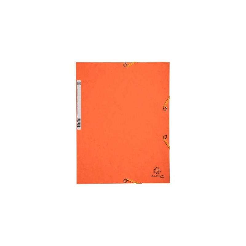 Achetez Chemise 3 rabats à élastiques en carte lustrée 400g, orange 55504E EXACOMPTA pas cher sur.. Achetez Chemise 3 rabats à élastiques en carte lustrée 400g, orange 55504E EXACOMPTA pas cher sur..