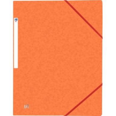 Achetez Chemise 3 rabats à élastiques TOP FILE+ en carte lustrée 4/10e 390g, orange 400114336 TOP..
