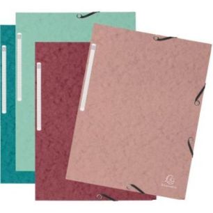 Achetez Chemise 3 rabats à élastiques SKANDI en carte lustrée 400g, coloris assortis 55270E SKAND..