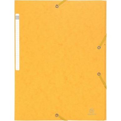 Achetez Chemise 3 rabats à élastiques SCOTTEN en carte lustrée 600g, jaune 55959E SCOTTEN EXACOMP..