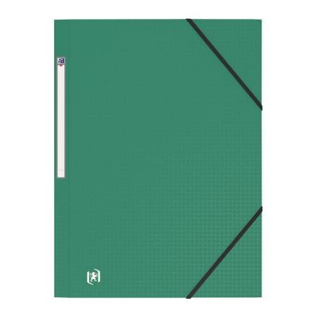 Achetez Chemise 3 rabats à élastiques MEMPHIS en polypropylène opaque 5/10ème, coloris vert 1002..