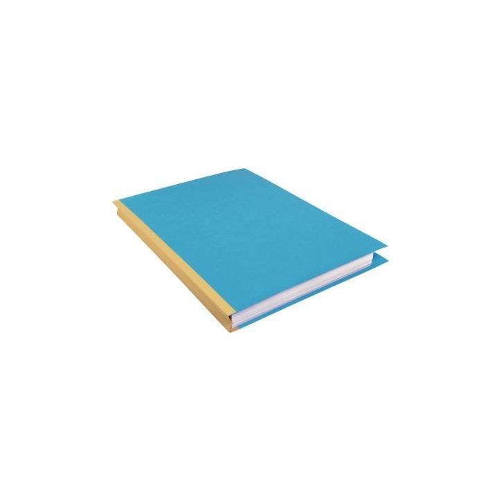 Paquet de 25 chemises rigides FOREVER dos toilé, bleu 770010E FOREVER EXACOMPTA