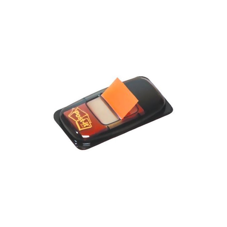 Carte de 50 index post-it repositionnables 25,4 x 43 mm orange 23169 POST-IT 3M