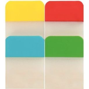 Achetez Carte de 4 x 20 index rigides repositionnable de 38 mm 21607 pas cher sur Ma Rentrée Scolai..