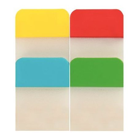 Achetez Carte de 4 x 20 index rigides repositionnable de 38 mm 21607 pas cher sur Ma Rentrée Scolai..