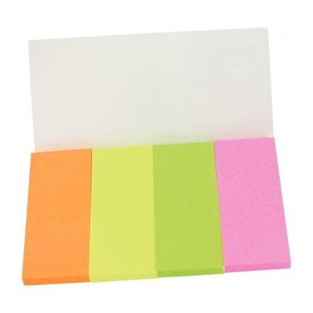 Achetez Etui de 4 distributeurs de 40 marque-pages en papier couleurs assorties 5670-39 pas cher sur..