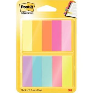 Achetez POST-IT Marque-pages POST-IT® papier (10x50) couleurs néons assortis pas cher sur Ma Rentr..