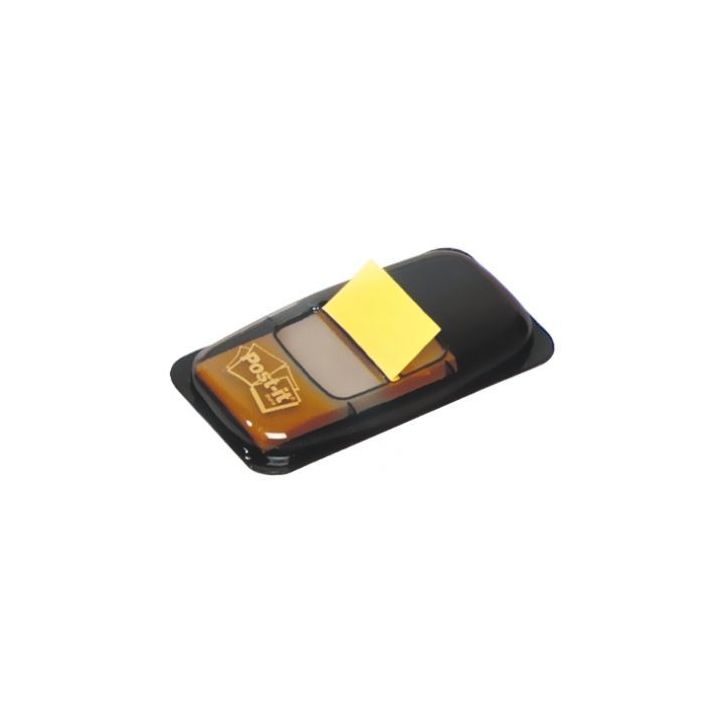 Carte de 50 index post-it repositionnables 25,4 x 43 mm jaune 23170 POST-IT 3M