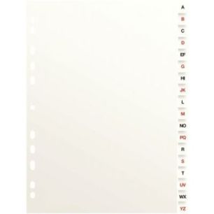 Achetez Jeu de 18 intercalaires alphabétiques format 21x29,7 cm carte dossier 100204593 HAMELIN pas..