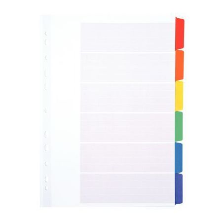 Achetez Jeu de 6 intercalaires cartonnés format A4 (21 x 29,7 cm) 8317006-980 LANDS pas cher sur Ma..