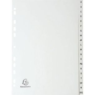 Achetez Jeu de 20 intercalaires alphabétiques en polypropylène gris recyclé, format A4 1720E FORE..