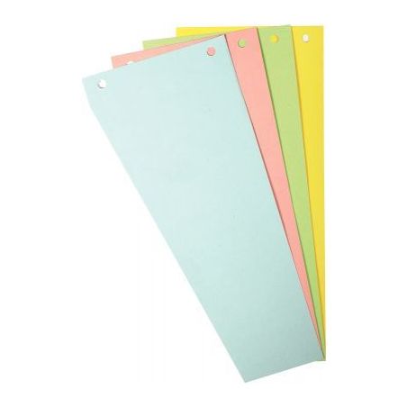 Achetez Paquet de 100 fiches intercalaires trapézoïdales FOREVER 180g, coloris assortis 13595E FOR..