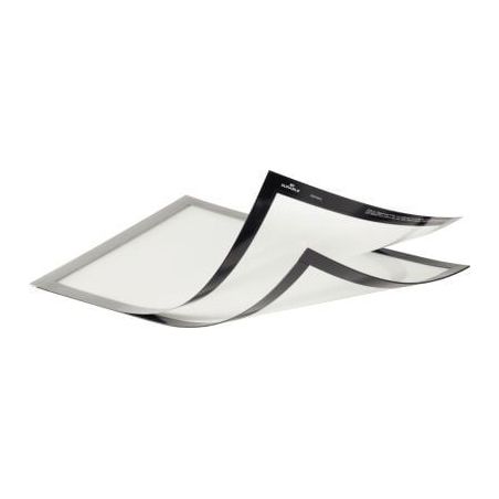 Achetez Sachet de 2 cadres d'affichage Duraframe Magnetic Plus A4 argent 498523 DURABLE pas cher sur..