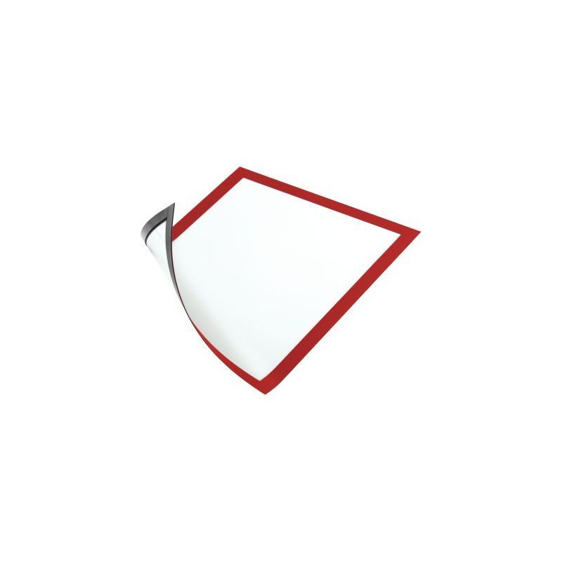 Achetez Sachet de 5 cadres d'affichage A4 magnétique coloris rouge 4869 03 DURABLE pas cher sur Ma ..