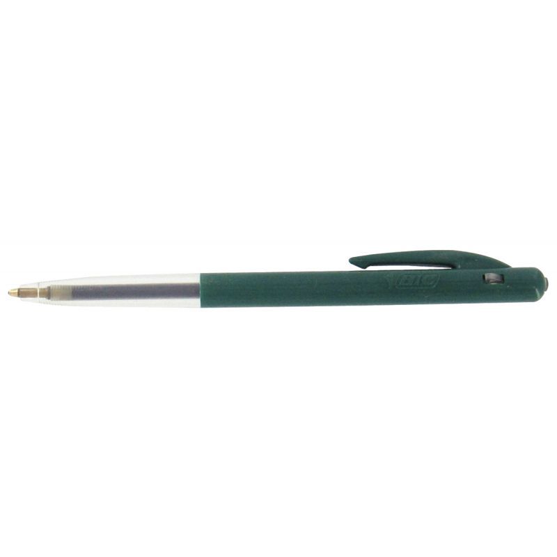 Lot De 10 Stylos à Bille Rétractables Ergonomiques - Vert Clair, Pointe 0,7 Mm, Antidérapants