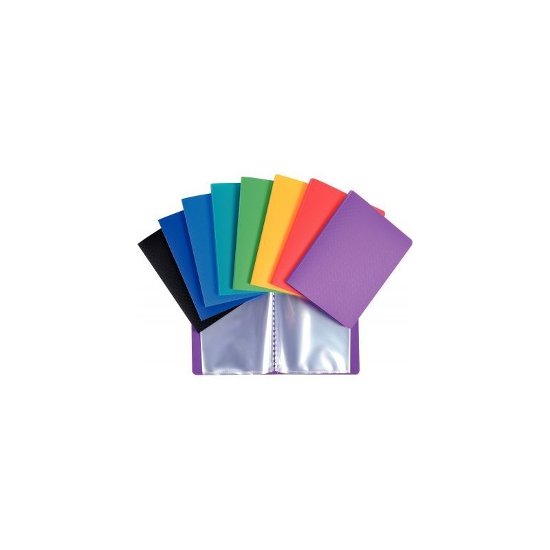 Achetez Lot de 20 protège-documents 40 vues en polypropylène, format 11x15 cm, coloris assortis 88.. Achetez Lot de 20 protège-documents 40 vues en polypropylène, format 11x15 cm, coloris assortis 88..