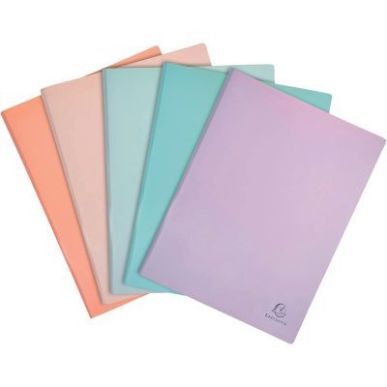 Achetez Protège-documents en polypropylène AQUAREL 120 vues, coloris assortis 88660E AQUAREL EXACO..