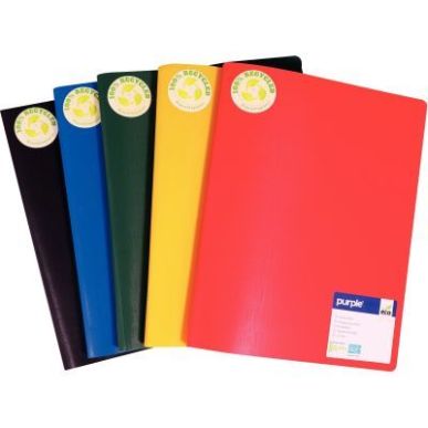 Achetez Protège-documents ECOGREEN en polypropylène opaque recyclé, 40 vues, coloris assortis 150..