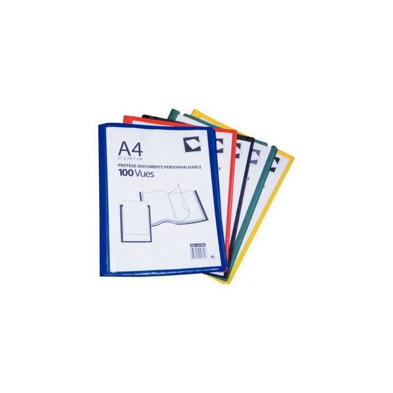 Achetez Protège-documents personnalisable 100 vues 1500504V100 pas cher sur Ma Rentrée Scolaire