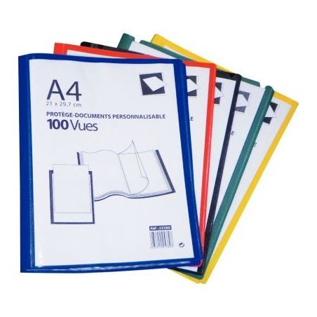 Achetez Protège-documents personnalisable 100 vues 1500504V100 pas cher sur Ma Rentrée Scolaire