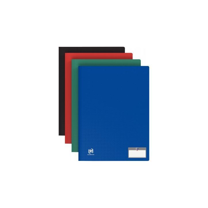 Carton de 10 protège-documents MEMPHIS 40 pochettes fixes 80 vues couleurs vives assorties 100206217 MEMPHIS (...)