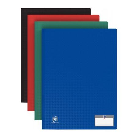 Achetez Carton de 10 protège-documents MEMPHIS 10 pochettes fixes 20 vues couleurs vives assorties ..