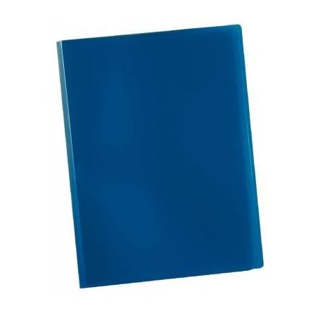 Achetez PERGAMY Protège-documents en polypropylène 160 vues Bleu, couverture 3/10e, pochettes 6/10..
