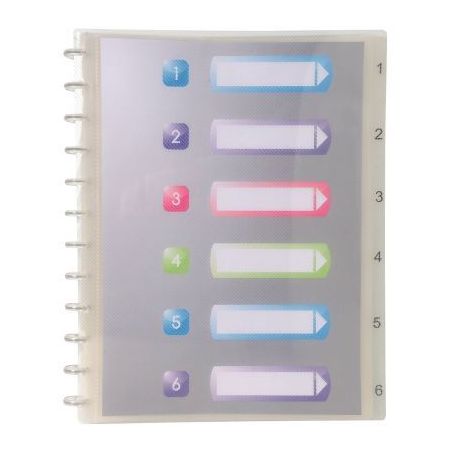 Achetez Protège-documents à pochettes amovibles en polypropylène Crystal, 60 vues 86320E CRYSTAL ..