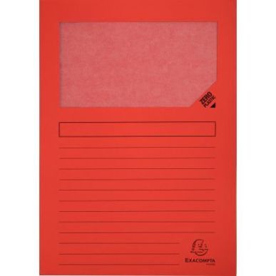 Achetez Paquet de 100 pochettes coin papier FOREVER 130g, rouge 50105E FOREVER EXACOMPTA pas cher su..