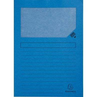 Achetez Paquet de 100 pochettes coin papier FOREVER 130g, bleu vif 50102E FOREVER EXACOMPTA pas cher..