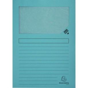 Achetez Paquet de 100 pochettes coin papier FOREVER 130g, bleu clair 50106E FOREVER EXACOMPTA pas ch..