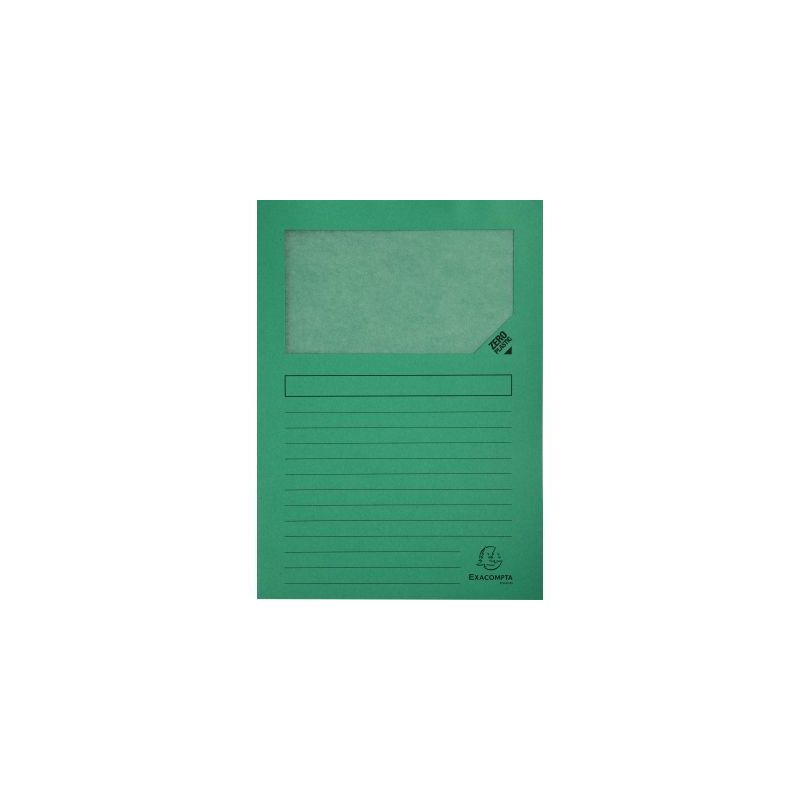 Achetez Paquet de 100 pochettes coin papier FOREVER 130g, vert 50103E FOREVER EXACOMPTA pas cher sur..