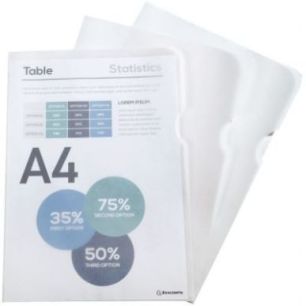 Achetez Paquet de 50 pochettes coin en papier transparent 110g 50850E EXACOMPTA pas cher sur Ma Rent..